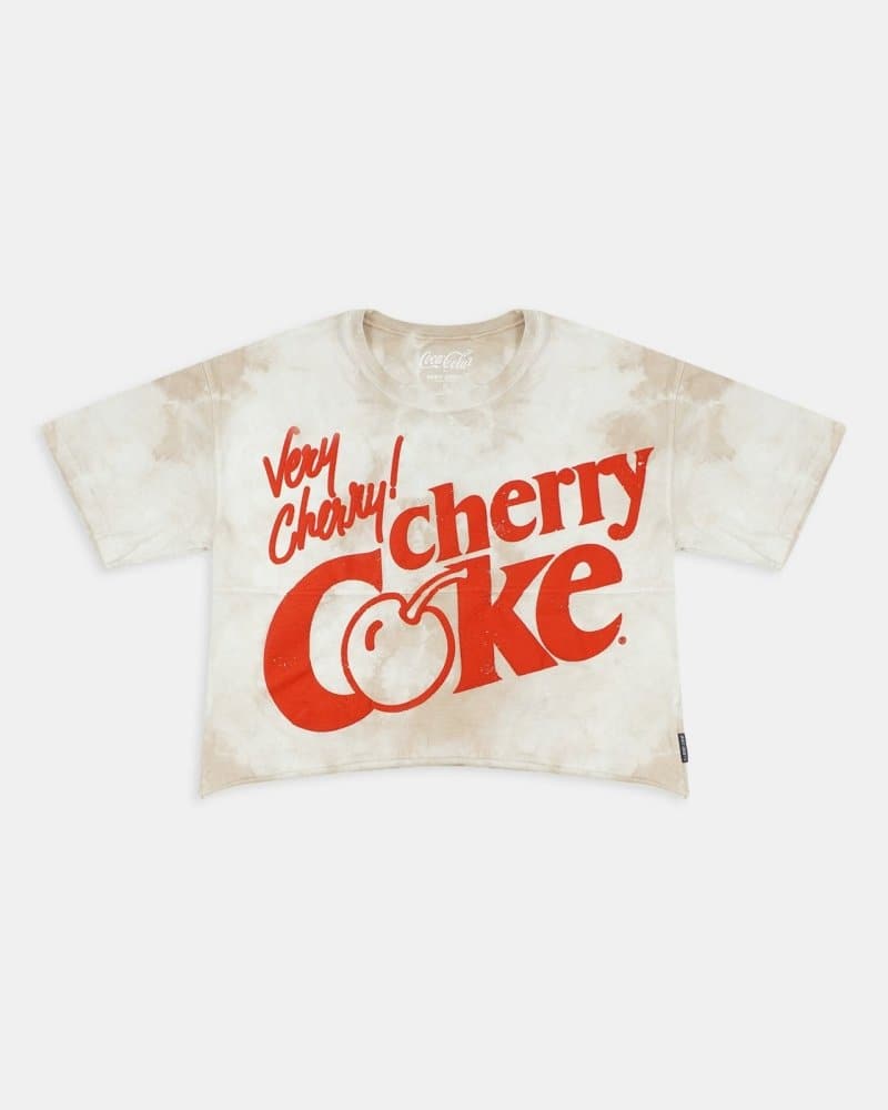 cherry Coke Vintage Cropped Short Sleeve Spirit Jersey® 3