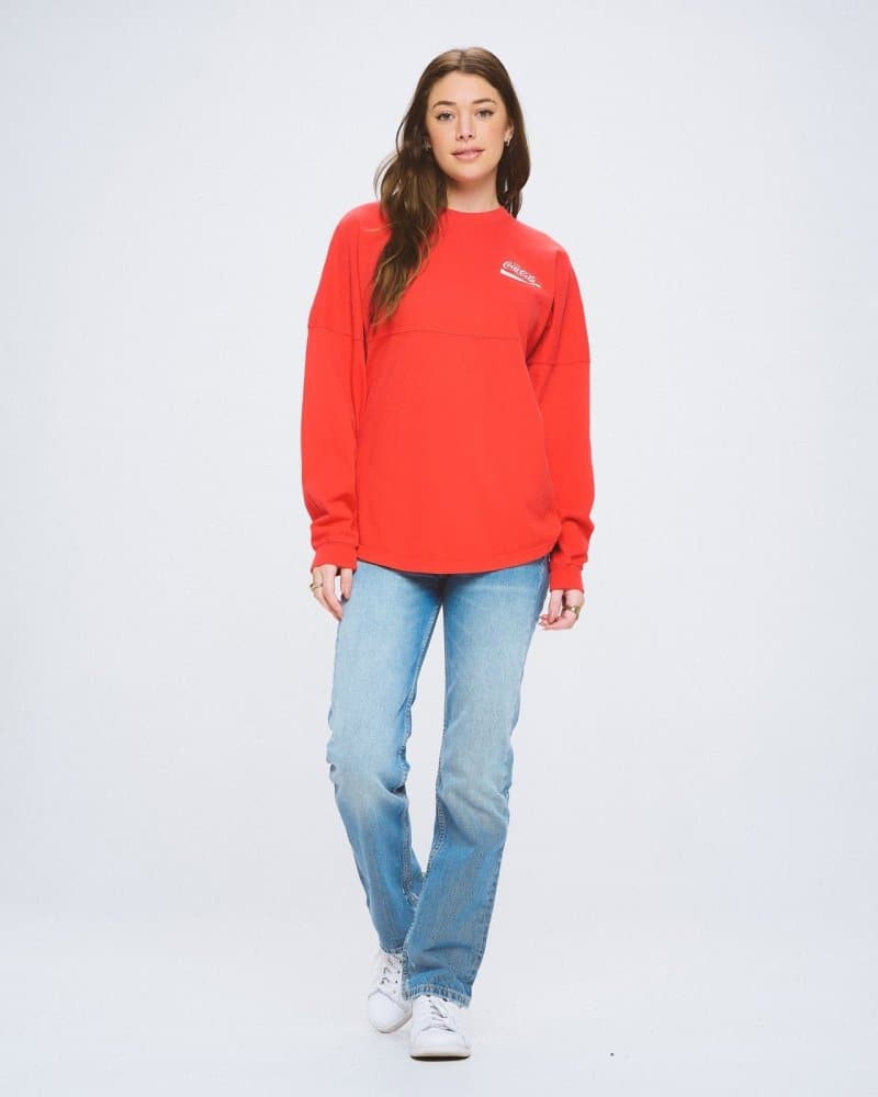Red shirt sales classic hood