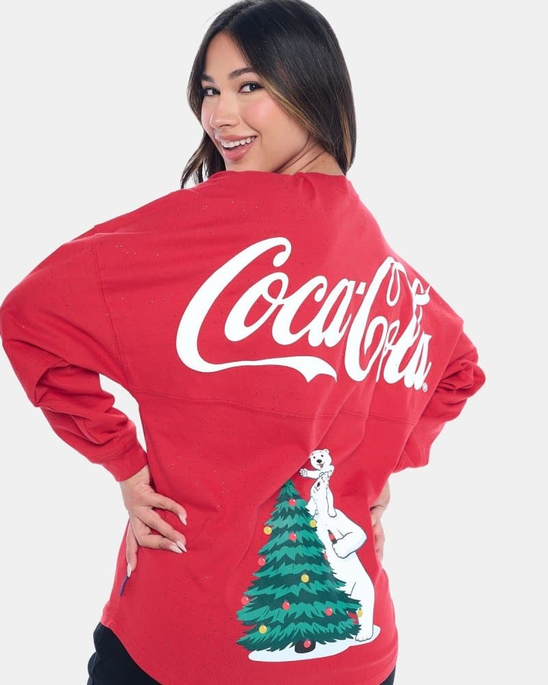 Coca-Cola® Holiday Sparkle Spirit Jersey® - spiritjersey.com