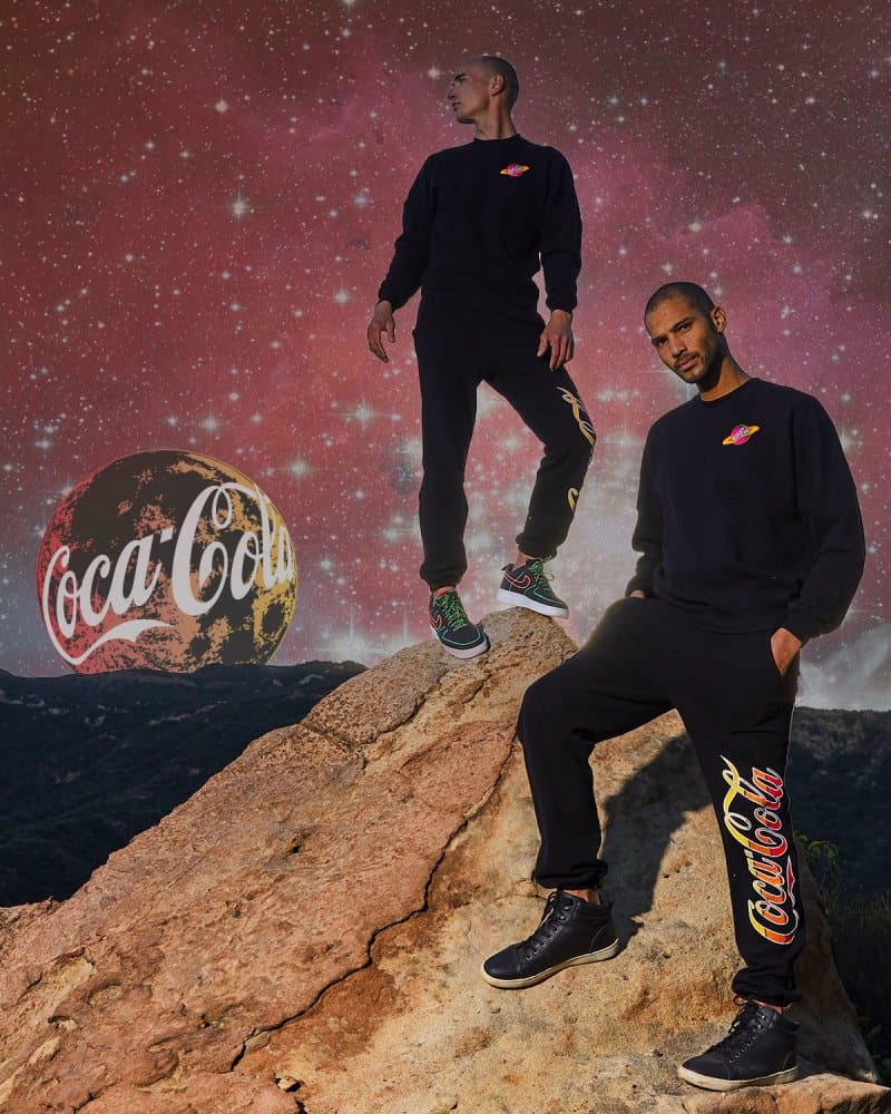 Coca-Cola® Starlight Galaxy Banded Spirit Jersey® Sweatshirt - spiritjersey.com