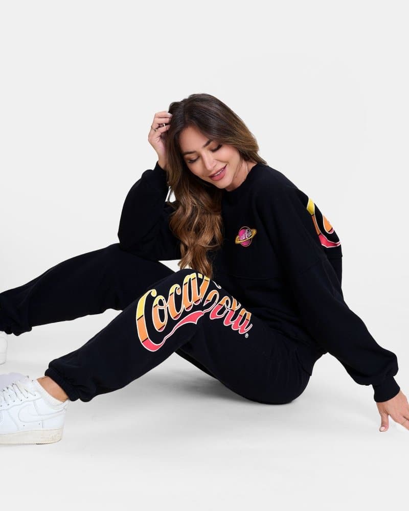 Coca-Cola® Starlight Galaxy Banded Spirit Jersey® Sweatshirt - spiritjersey.com