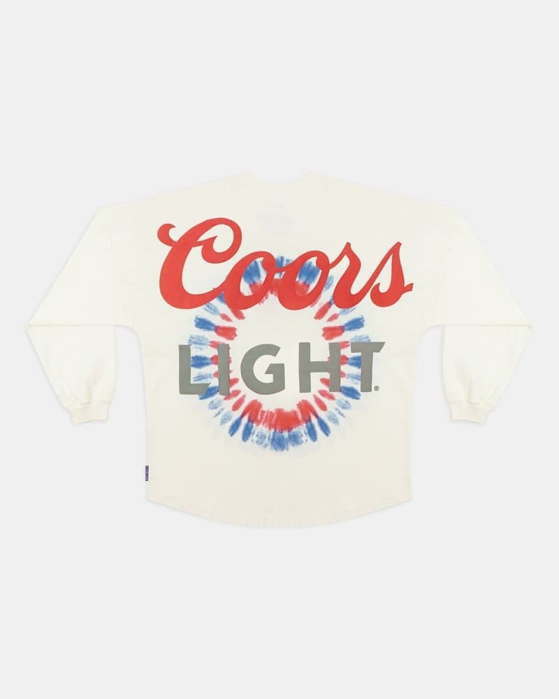 Coors Light® Bullseye Tie Dye Spirit Jersey® 1