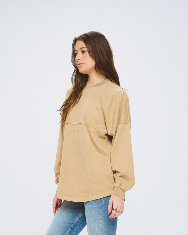 Distressed Tannin Supima® Spirit Jersey® - spiritjersey.com