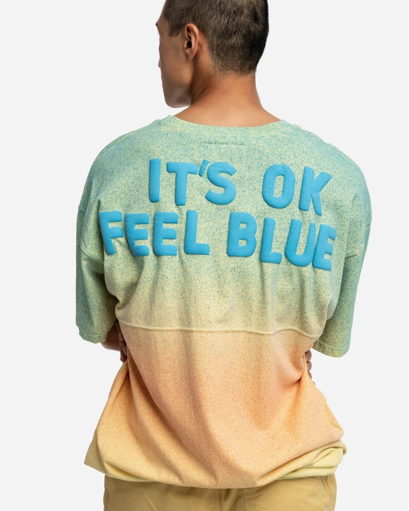 It's Ok Feel Blue Spirit Jersey® Tunic - spiritjersey.com