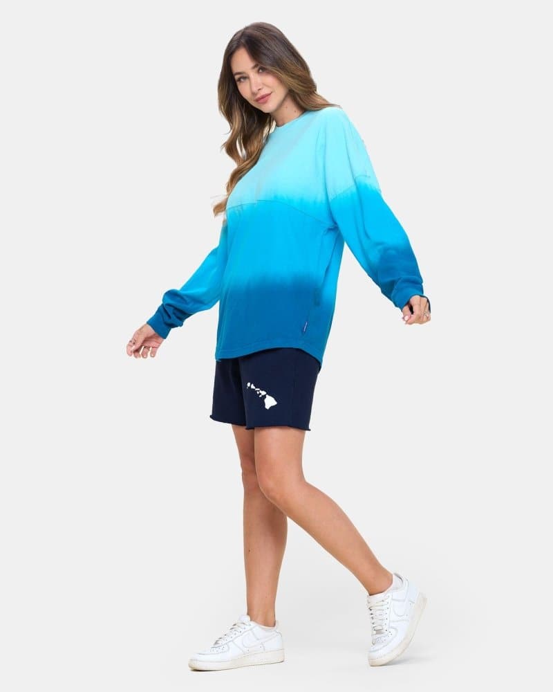Kauai - Classic Ocean Blue Ombre Spirit Jersey® - spiritjersey.com
