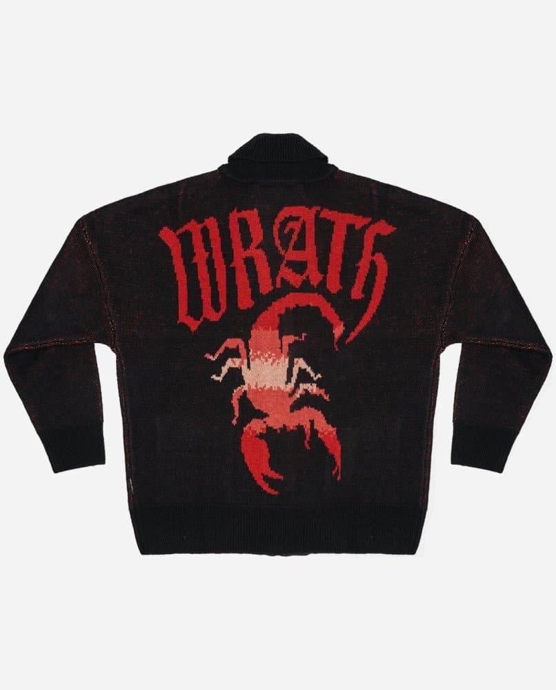 Wrath Knit Zip Up Sweater - spiritjersey.com