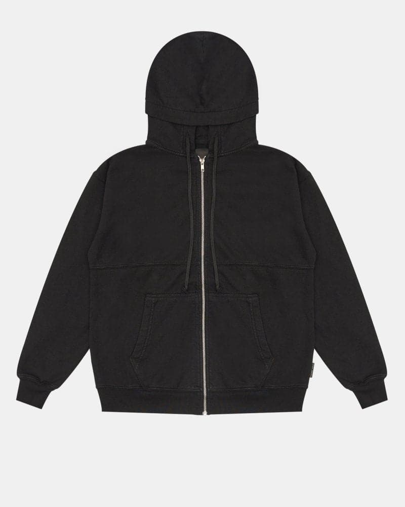 Los Angeles Black Organic Fleece Zip Hoodie - spiritjersey.com