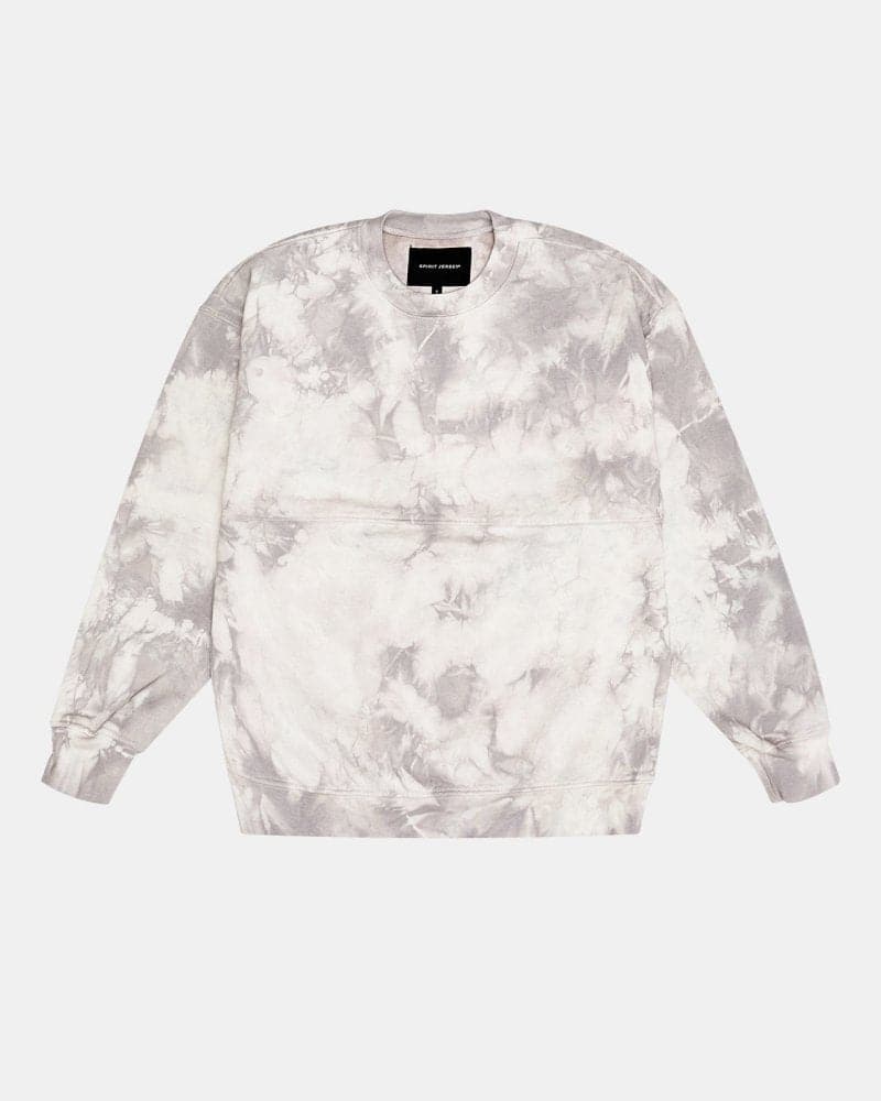 Los Angeles Crystal Wash Crew Neck Organic Fleece  Sweatshirt - spiritjersey.com