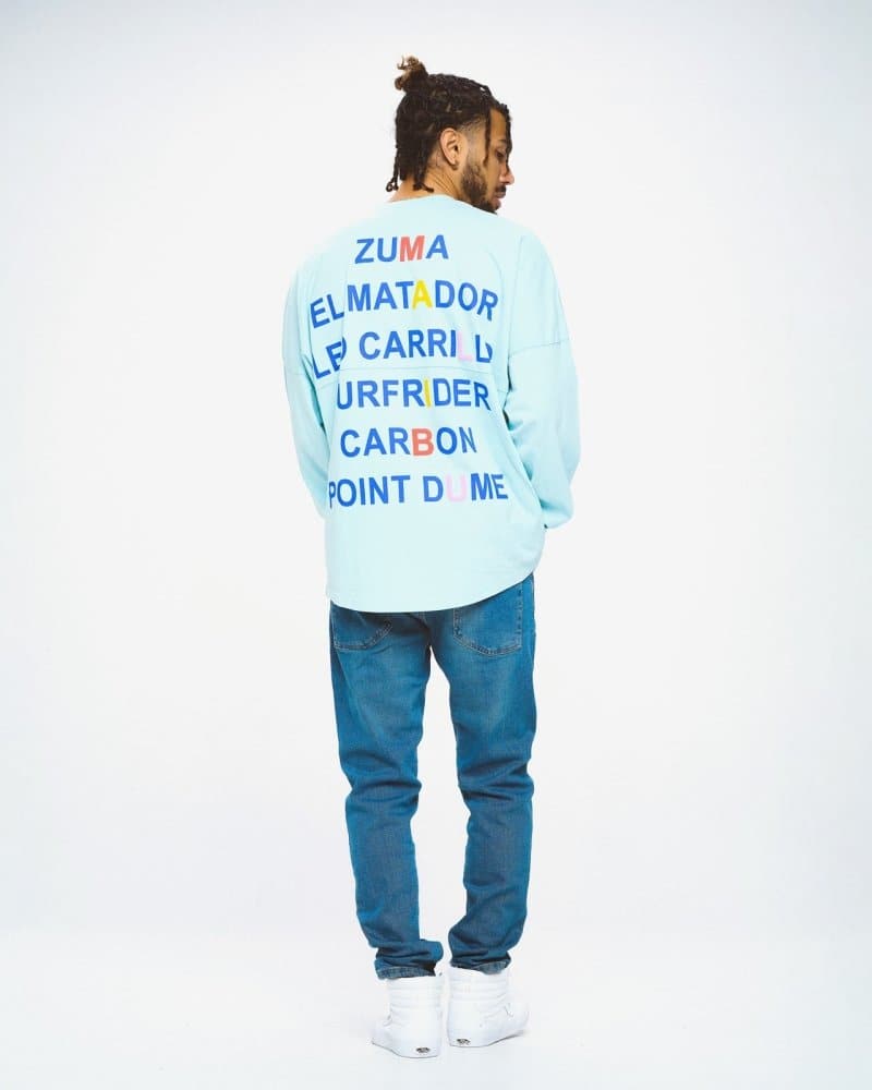 Malibu Beaches Long Sleeve Crew Neck Spirit Jersey® - spiritjersey.com