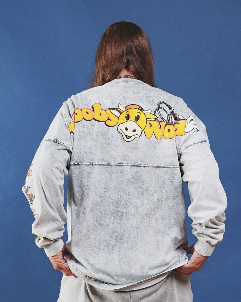 Mooby's World - Kevin Smith × Spirit Jersey® Supima Crew Neck - spiritjersey.com