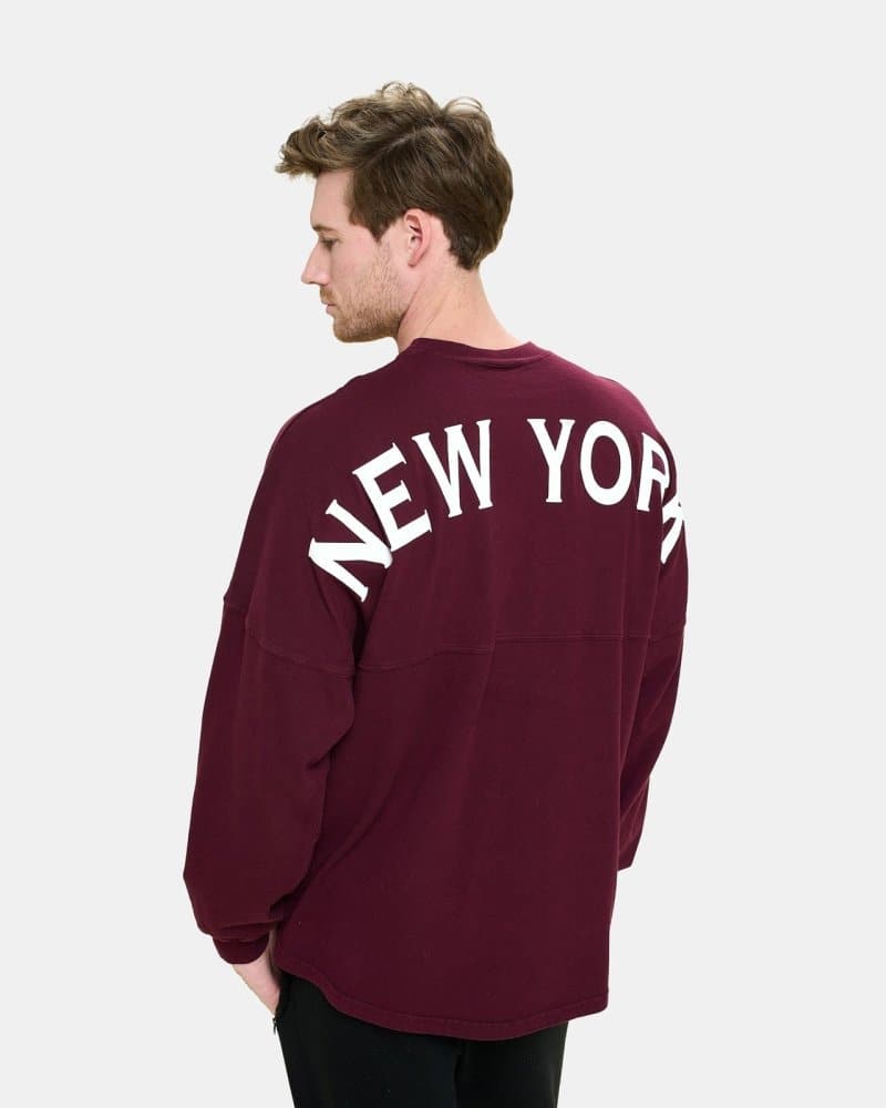 New York Classic Spirit Jersey in Maroon XL