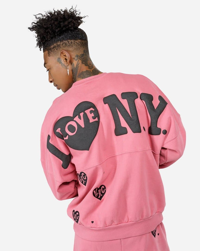 NY Lover Embroidered Sweatshirt - spiritjersey.com