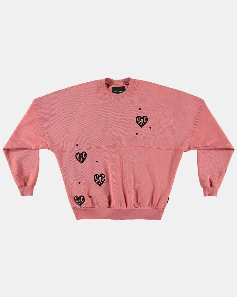 NY Lover Embroidered Sweatshirt - spiritjersey.com