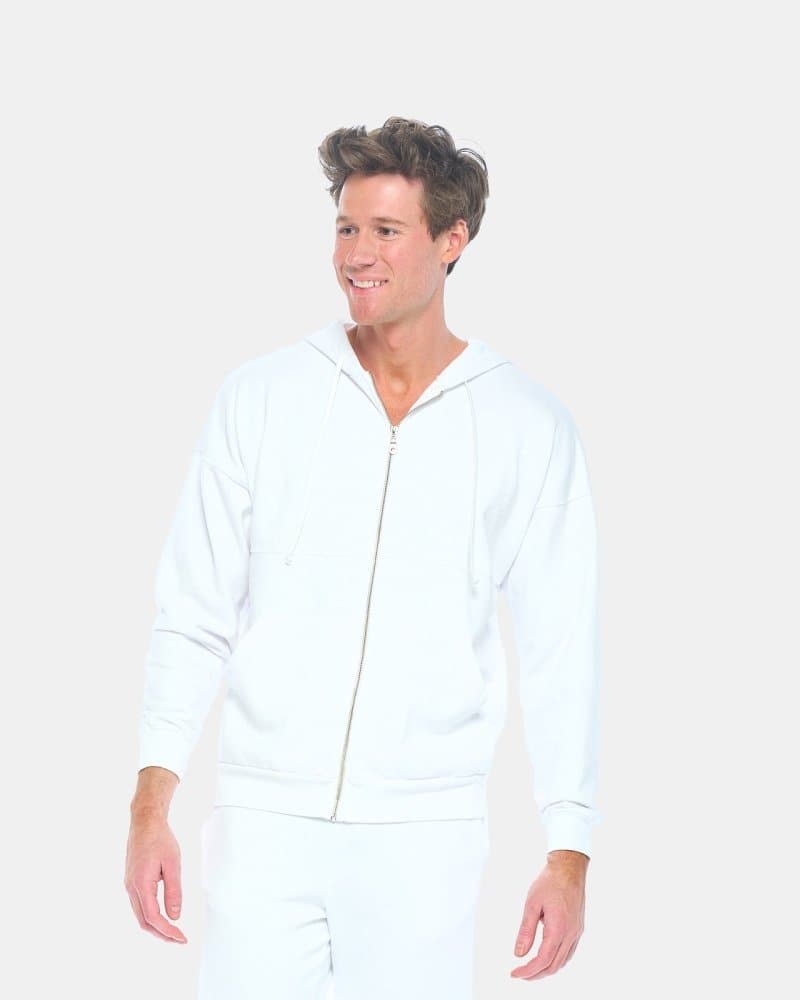 Organic Fleece Core Lounge Zip Hoodie - spiritjersey.com