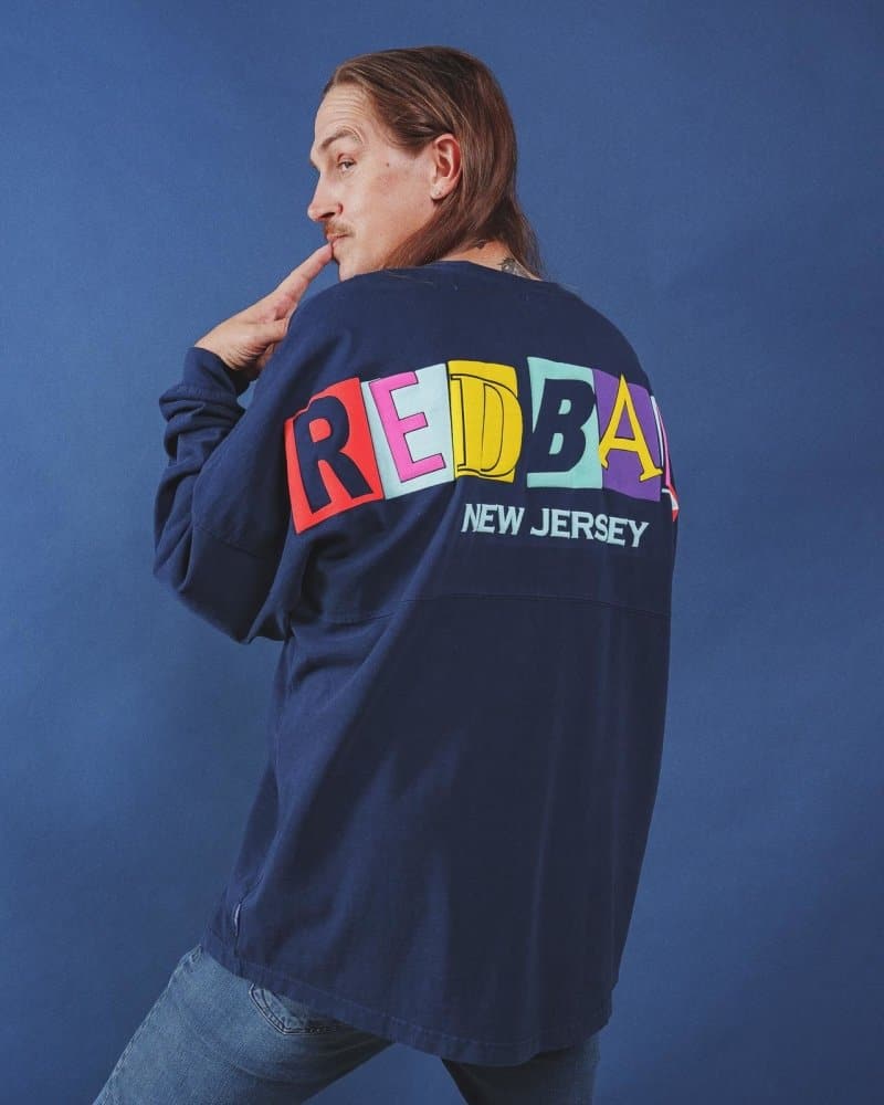 Jersey crew neck sweatshirt clearance