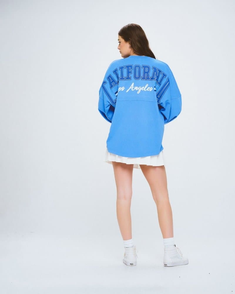 Regatta Blue Los Angeles California Classic Spirit Jersey® - spiritjersey.com