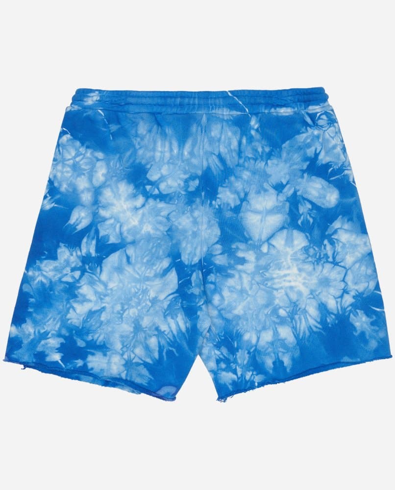 Paradise Blue Scorpion Tie Dye Cutoff Shorts - spiritjersey.com