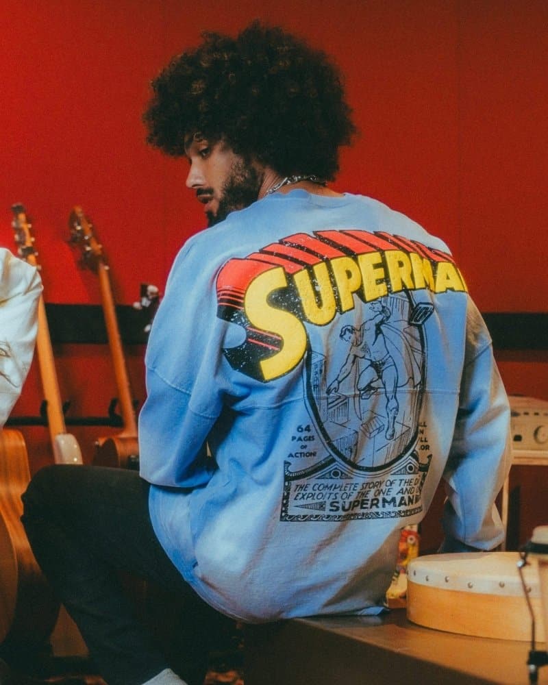 The One and Only Superman™ Vintage Blue Classic Spirit Jersey® 2