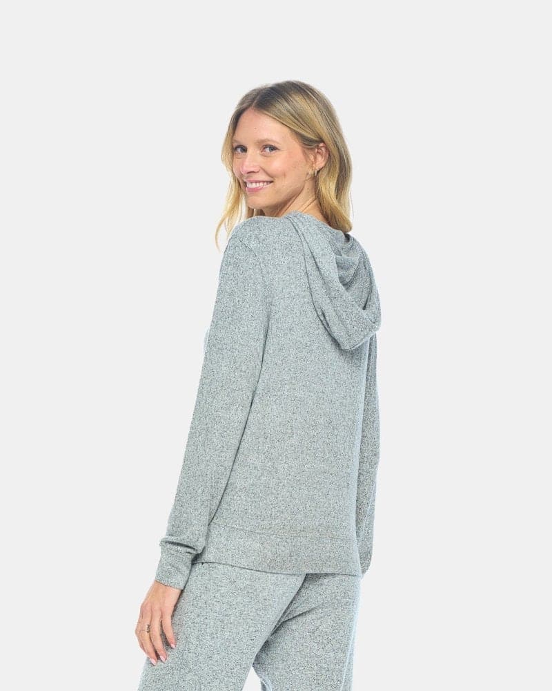 Women's Brushed Raglan Lounge Pullover Hoodie - spiritjersey.com