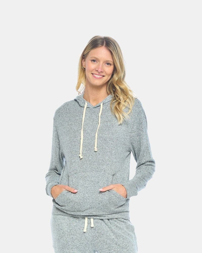 Women's Brushed Raglan Lounge Pullover Hoodie - spiritjersey.com